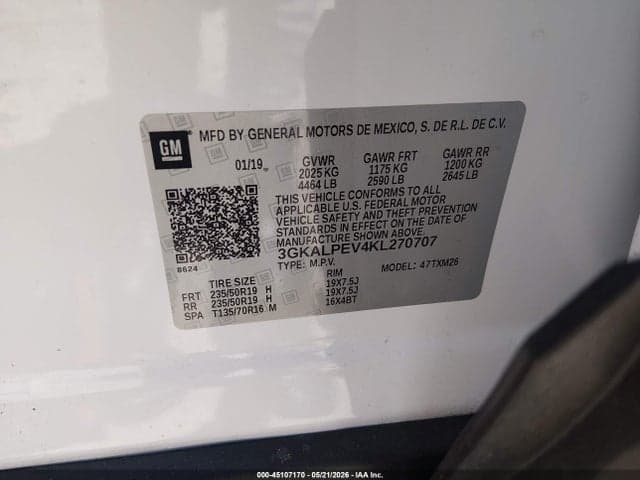 2019 GMC TERRAIN SLT 9