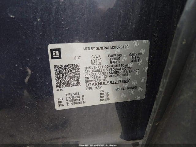 2018 GMC ACADIA SLT-1 9