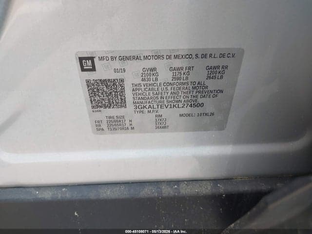 2019 GMC TERRAIN SLE 9