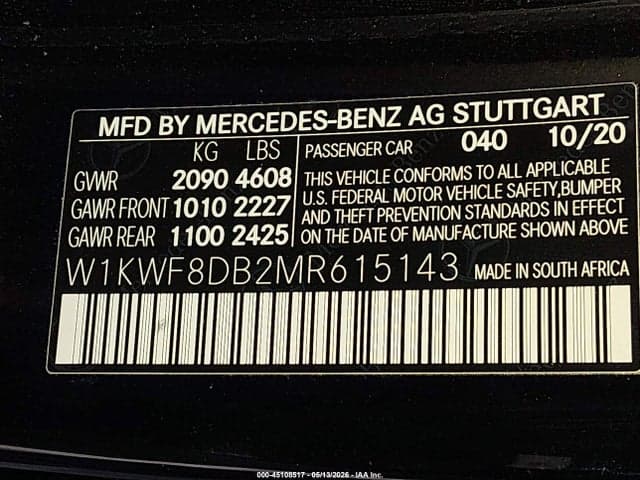 2021 MERCEDES-BENZ C 300 SEDAN 9