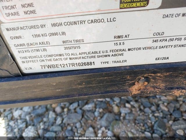 2024 HIGH COUNTRY EAGLE CARGO TRAILER 9
