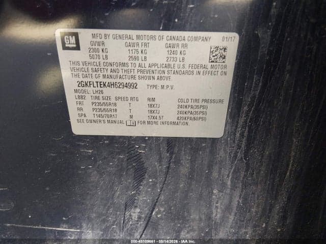 2017 GMC TERRAIN SLE-2 9