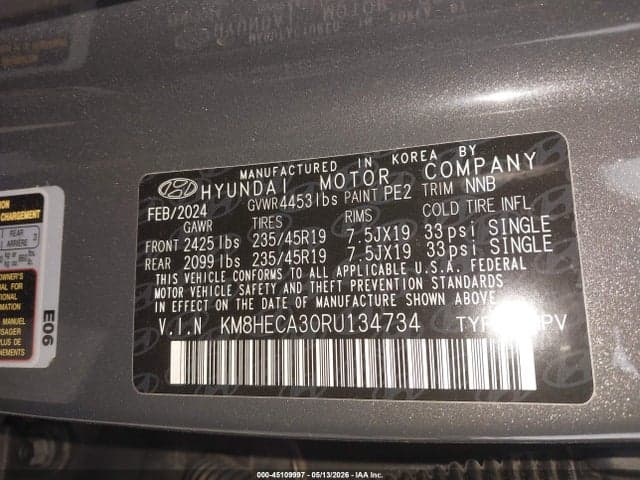 2024 HYUNDAI KONA LIMITED 9