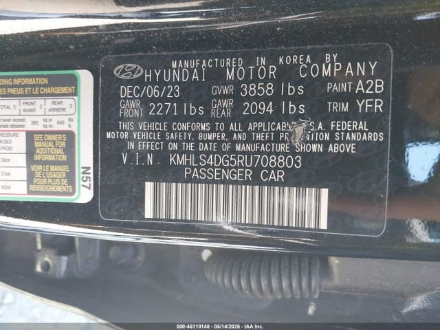 2024 HYUNDAI ELANTRA SEL 9