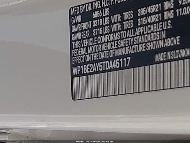 2026 PORSCHE CAYENNE E-HYBRID 9