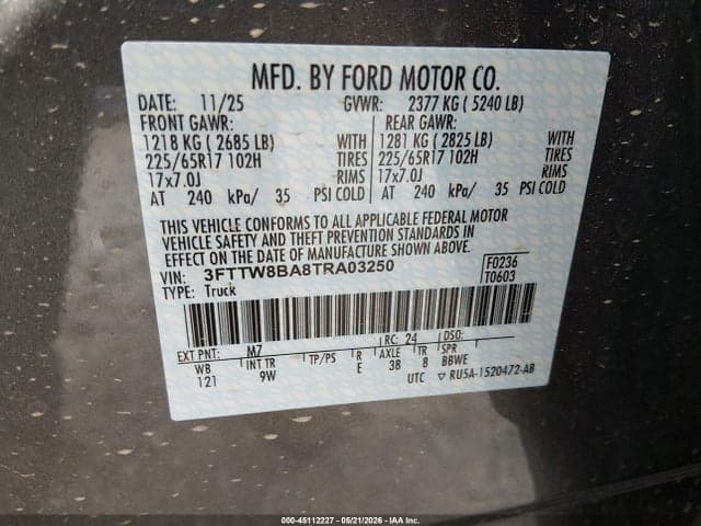 2026 FORD MAVERICK XL 9