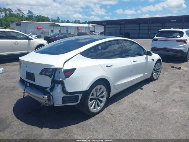 2021 TESLA MODEL 3 STANDARD RANGE PLUS REAR-WHEEL DRIVE 4