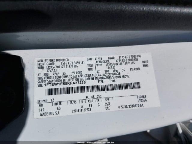 2019 FORD F-150 XL 9