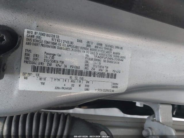 2017 FORD FOCUS SE 9