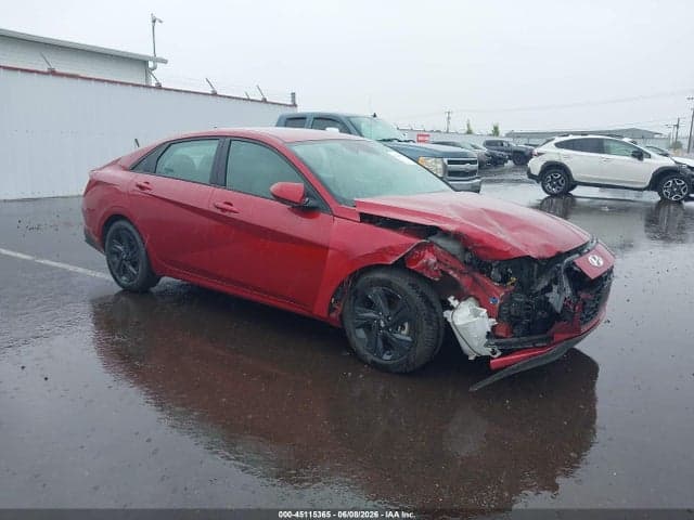 2023 HYUNDAI ELANTRA HYBRID BLUE 1