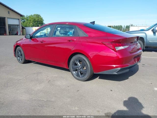 2023 HYUNDAI ELANTRA HYBRID BLUE 3