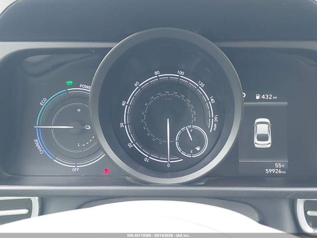 2023 HYUNDAI ELANTRA HYBRID BLUE 7