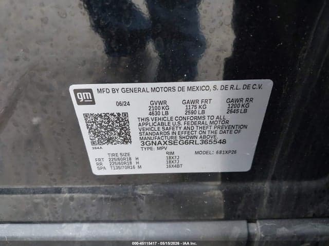 2024 CHEVROLET EQUINOX AWD LS 9