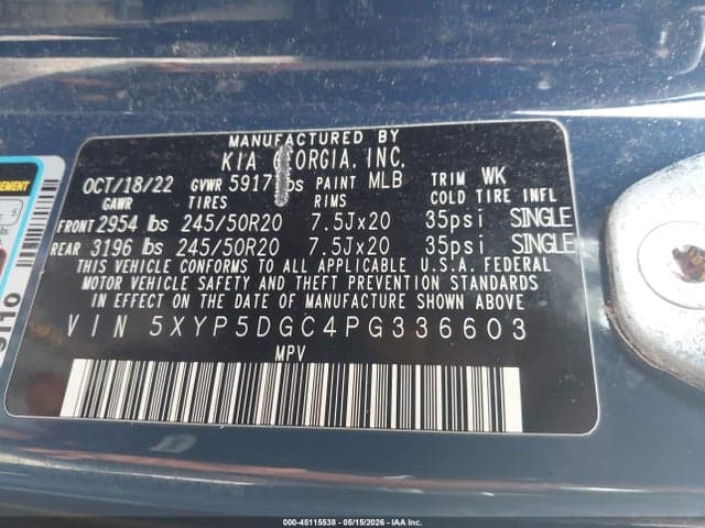 2023 KIA TELLURIDE SX PRESTIGE X-LINE 9