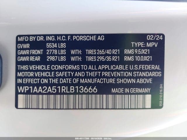 2024 PORSCHE MACAN T 9