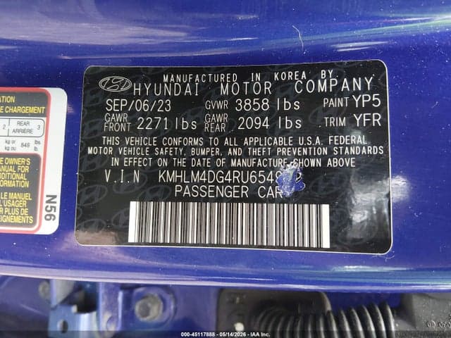 2024 HYUNDAI ELANTRA SEL 9