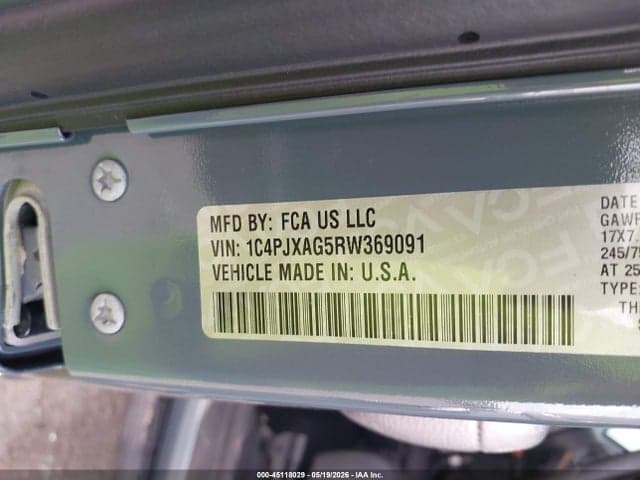 2024 JEEP WRANGLER 2-DOOR SPORT S 4X4 9