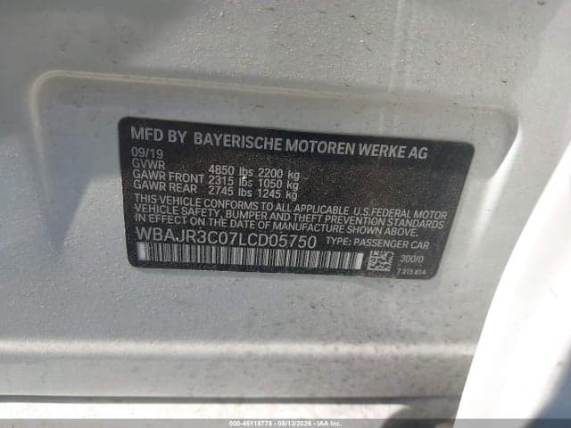 2020 BMW 530I 9