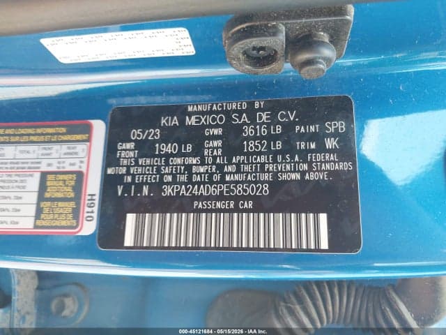 2023 KIA RIO S 9