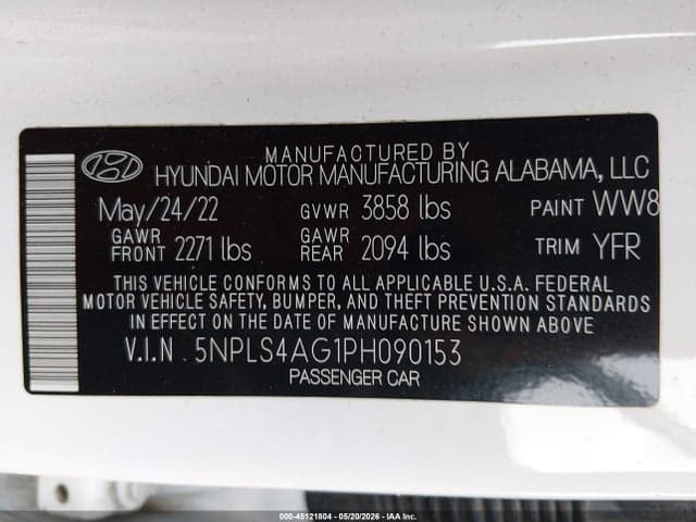 2023 HYUNDAI ELANTRA SEL 9