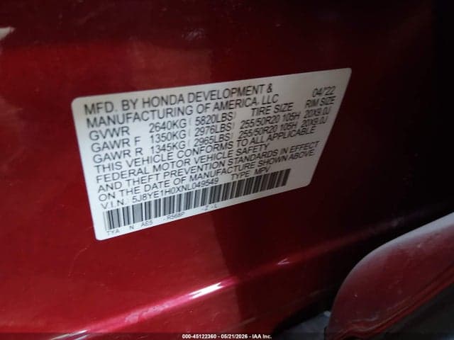 2022 ACURA MDX A-SPEC PACKAGE 9