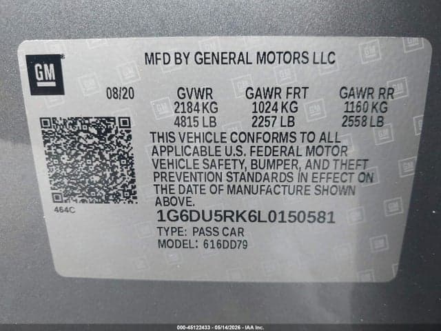 2020 CADILLAC CT5 SPORT 9