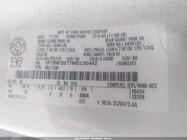 2021 FORD F-350 PLATINUM 9