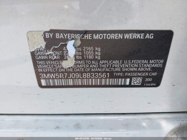 2020 BMW 330I XDRIVE 9