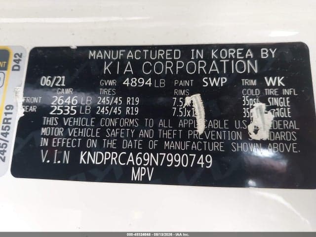 2022 KIA SPORTAGE SX TURBO 9