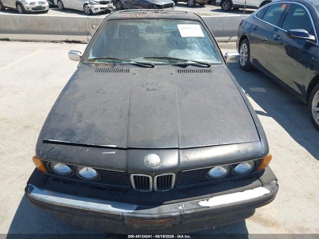 1982 BMW 633 CSI AUTOMATIC 6