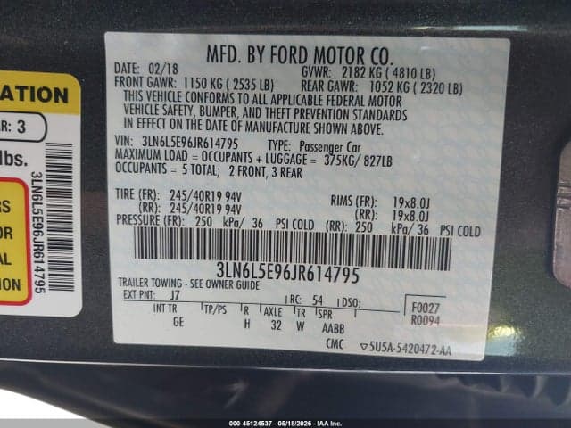 2018 LINCOLN MKZ RESERVE 9