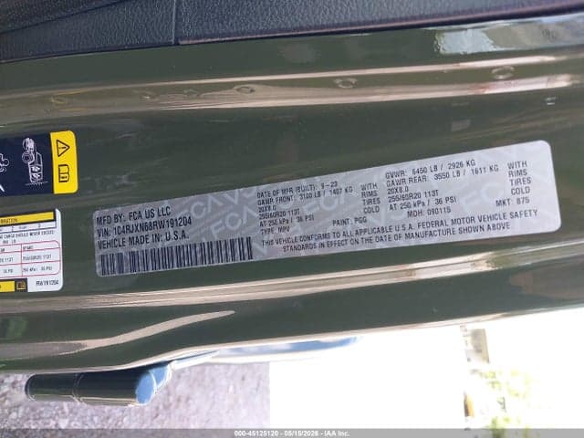 2024 JEEP WRANGLER 4XE SPORT S 4XE 9