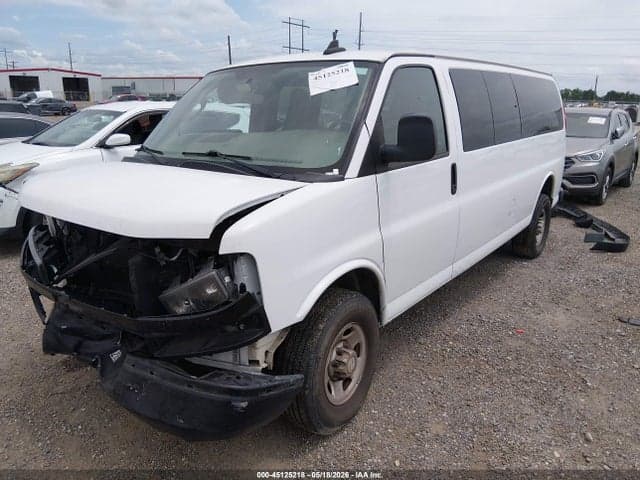 2022 CHEVROLET EXPRESS PASSENGER RWD 3500 EXTENDED WHEELBASE LS 2