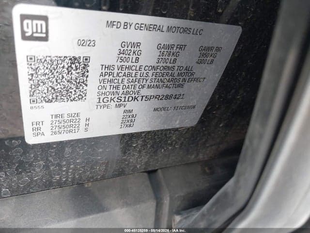 2023 GMC YUKON 2WD DENALI 9