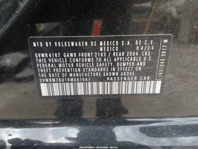 2024 VOLKSWAGEN JETTA 1.5T SPORT 9