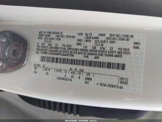 2023 FORD ESCAPE ACTIVE 9