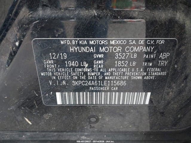 2020 HYUNDAI ACCENT SE 9
