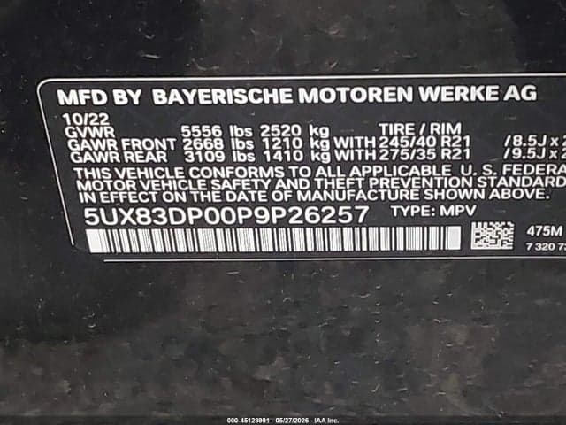2023 BMW X3 M40I 9