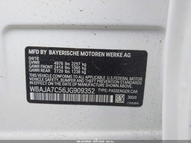 2018 BMW 530I XDRIVE 9