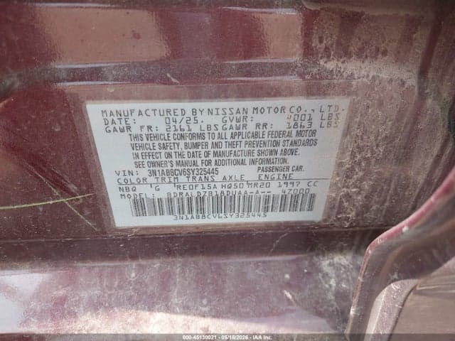 2025 NISSAN SENTRA SV 9