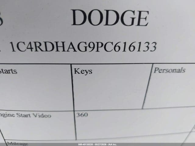 2023 DODGE DURANGO SXT RWD 9
