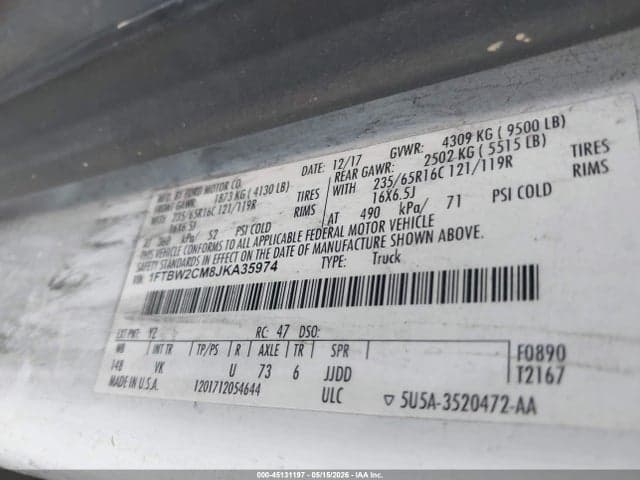 2018 FORD TRANSIT-350 9