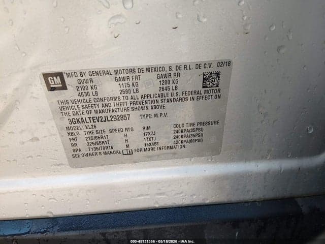 2018 GMC TERRAIN SLE 9