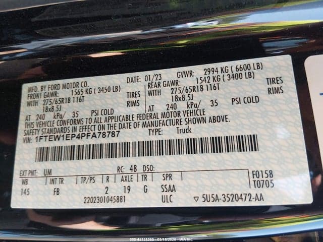 2023 FORD F-150 XLT 9