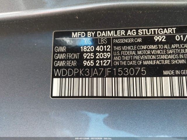 2018 MERCEDES-BENZ SLC 300 9