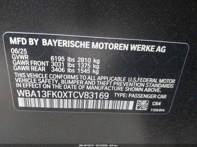 2026 BMW 550E XDRIVE 9