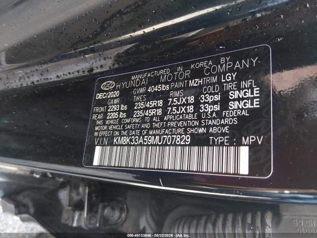 2021 HYUNDAI KONA LIMITED 9