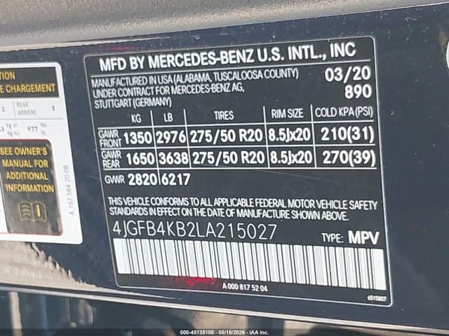 2020 MERCEDES-BENZ GLE 350 4MATIC 9