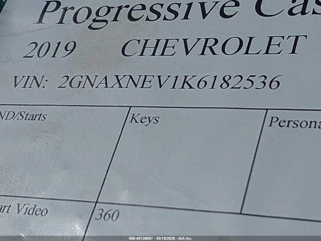 2019 CHEVROLET EQUINOX PREMIER 10