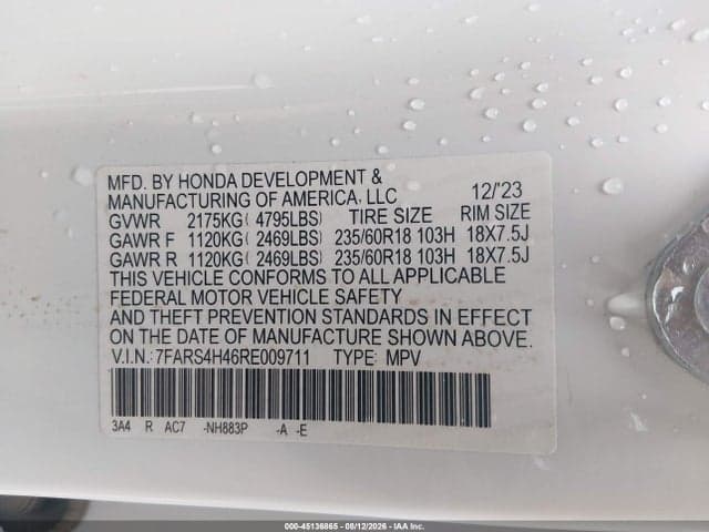 2024 HONDA CR-V EX AWD 9